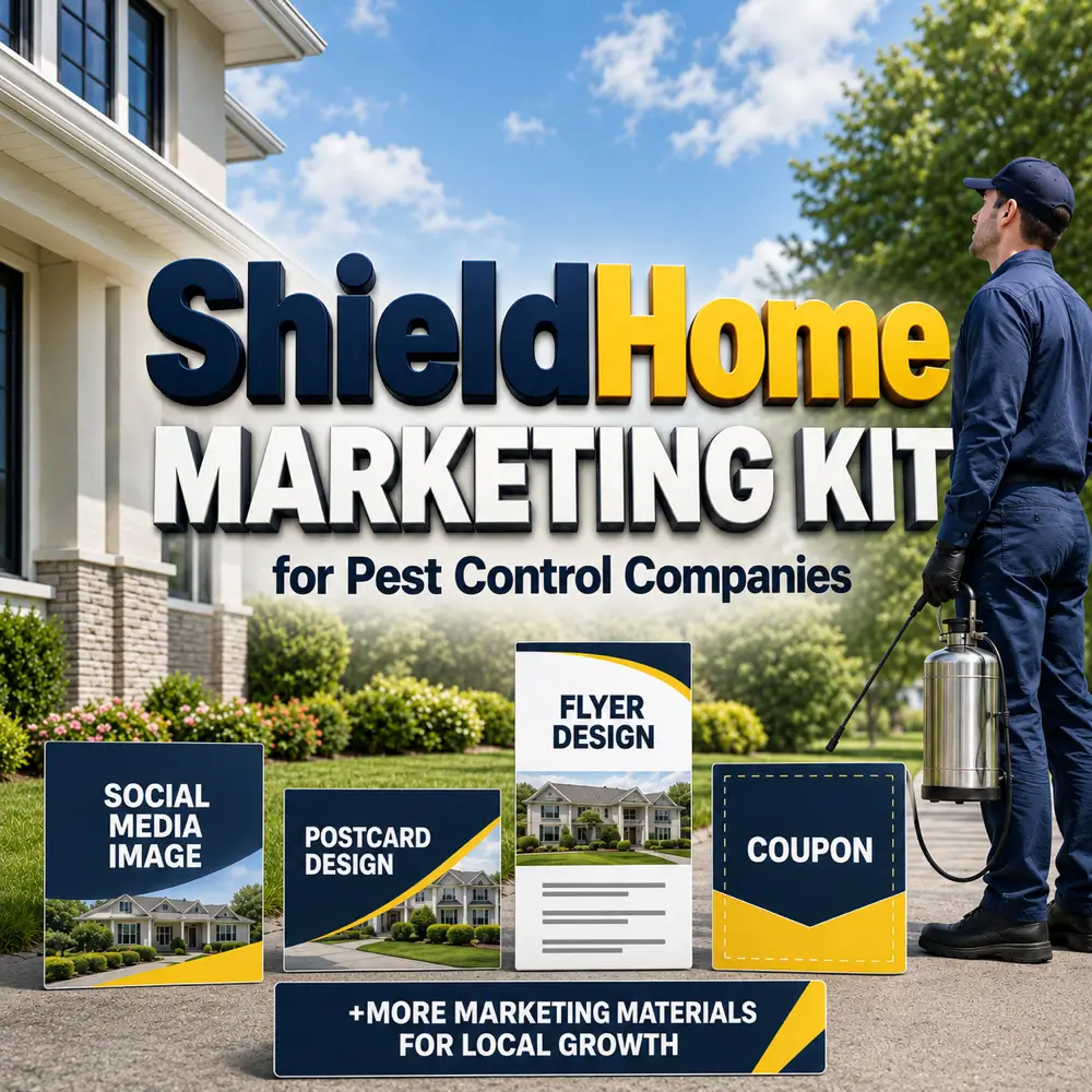 ShieldHome Marketing Kit for Pest Control Companies