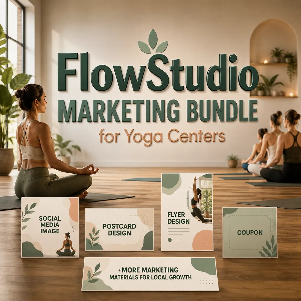FlowStudio Marketing Bundle for Yoga Centers