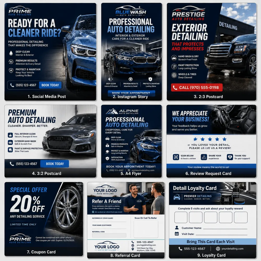 ShineBay Marketing Kit for Auto Detailers - Image 2