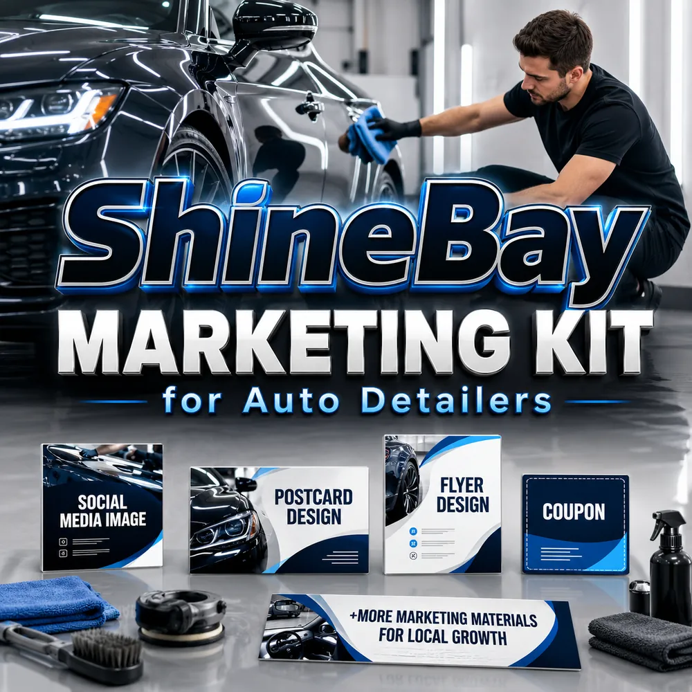 ShineBay Marketing Kit for Auto Detailers